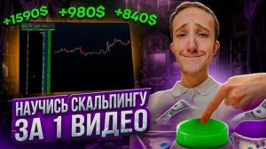 Я ЗАРАБАТЫВАЮ НА ЖИЗНЬ ТОРГУЯ ПО ЭТОЙ ПРОСТОЙ СТРАТЕГИИ | Скальпинг | Трейдинг | Binance | Cscalp