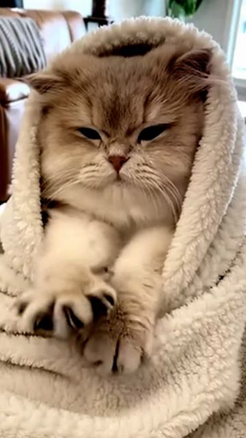 Заставка для видео ПУШИСТЫЙ КОТИК № 535 Ш