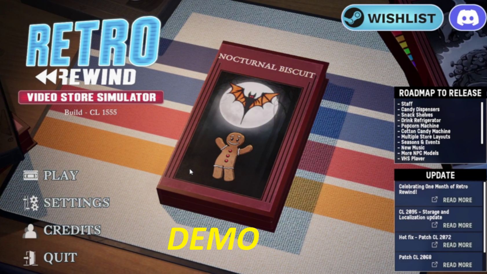 Симулятор Ретро Видеосалона / Retro Rewind - Video Store Simulator DEMO