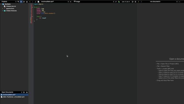 How to Position Items with Anchors in QML ｜ Positioners and Layouts #1