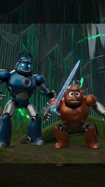 Роботы нашли Кащея… спасут ли они царевну? 😱 (часть 2)