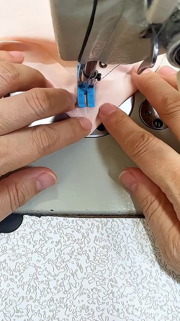 Трюк с пришиванием чистого края