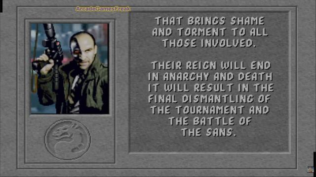 Концовка Mortal Kombat 1 (1992) #2 Кано