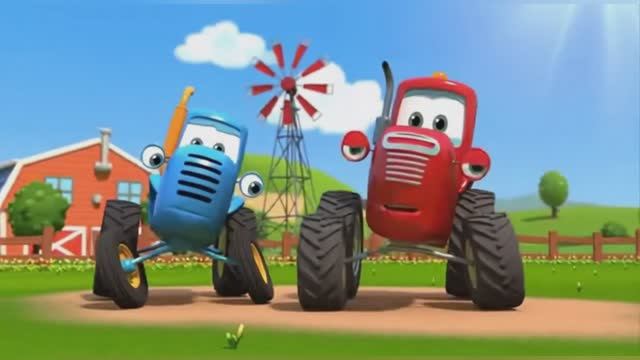 ✅Мультфильм для Детей «Трактора Танец» 🚜