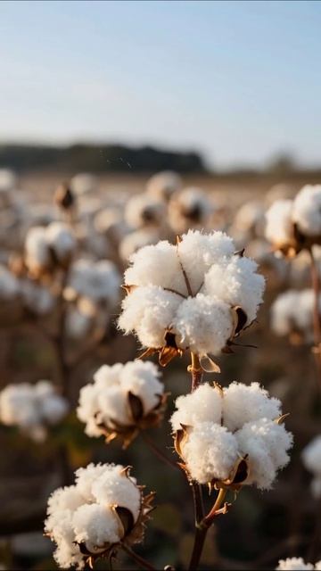 Цветение хлопка: красота природы #хлопок #природа #сельское_хозяйство