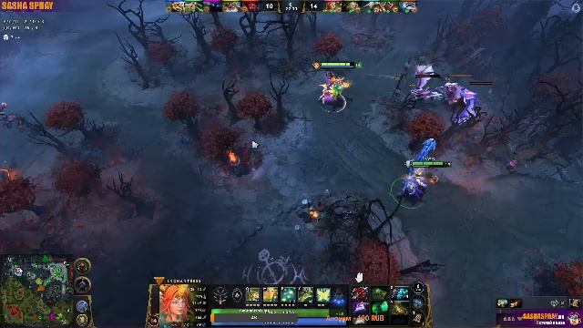 DOTA 2  |   38   | SASHA SPRAY