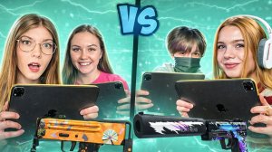 МНЕ СЛИЛИ ГЛОК...  2 vs 2 но МЫ ИГРАЕМ ТОЛЬКО С АЙПАДА в STANDOFF 2