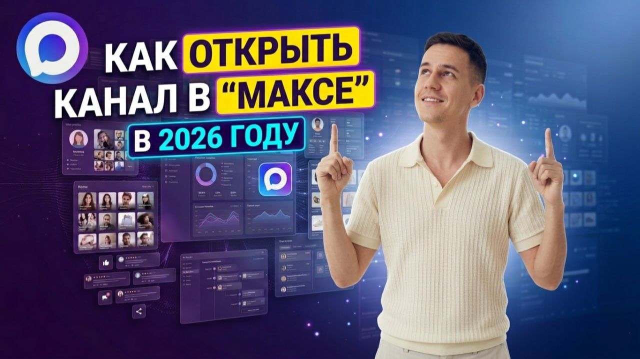 Как создать канал в MAX в 2026 — 3 рабочих способа