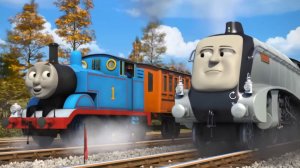 Паровозик Томас. Гоночки!.  Томас и его друзья. Для детей.  ч 8