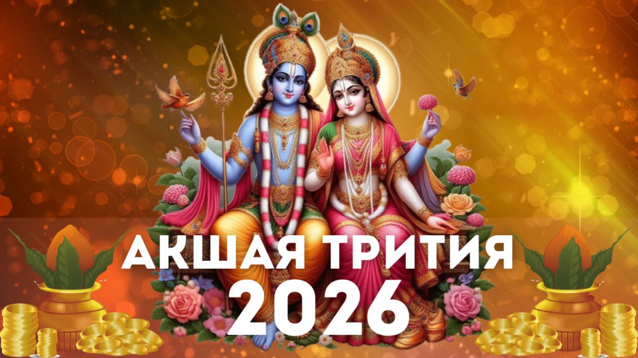 Акшая тритья 2026. Действительно самый лучший день в году? Как получить благо?