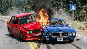 BeamNG Drive - Аварии на высокой скорости