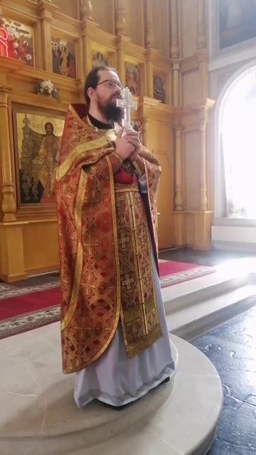 Проповедь иерея Павла Каледы в Субботу Светлой седмицы