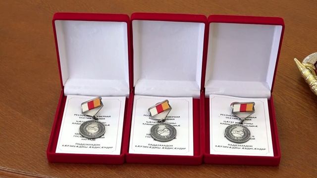 «Во славу Осетии»: Владимир Пухаев наградил бойцов из Южной Осетии, проявивших себя в ходе СВО