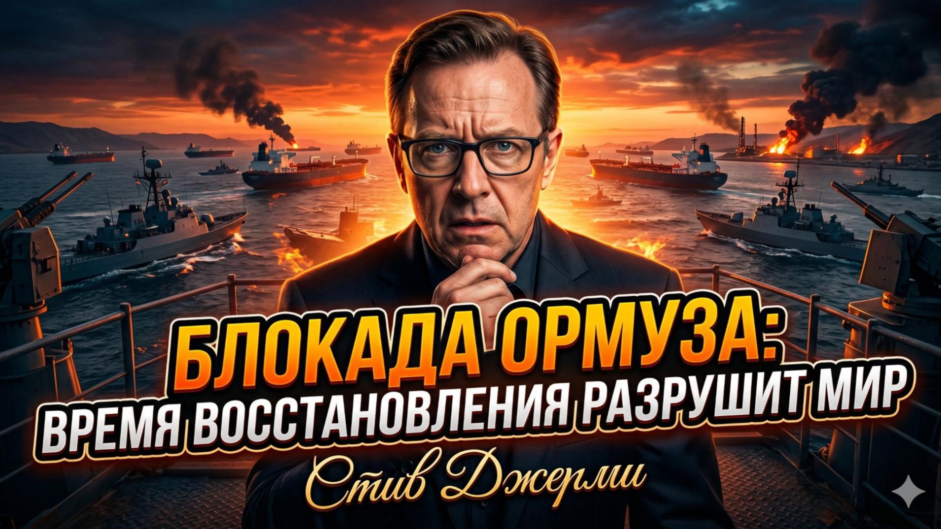 💣 Стив Джерми | Блокада Ормуза убьёт мировую экономику - сроки реанимации шокируют