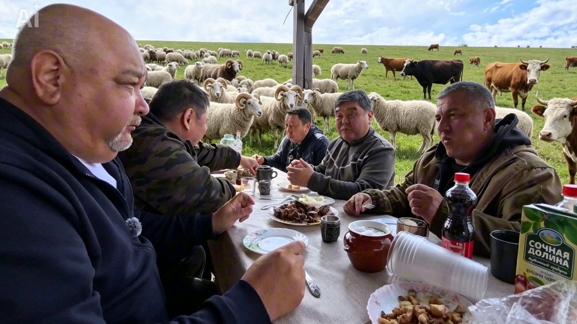 Калмыкия! Чабанская еда. Жизнь и животноводство в степи! В гостях у АРСЛАНА.
