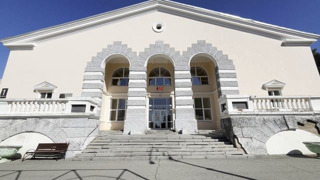 Санаторий Усть-Качка. Поликлиника, бальнеолечебница