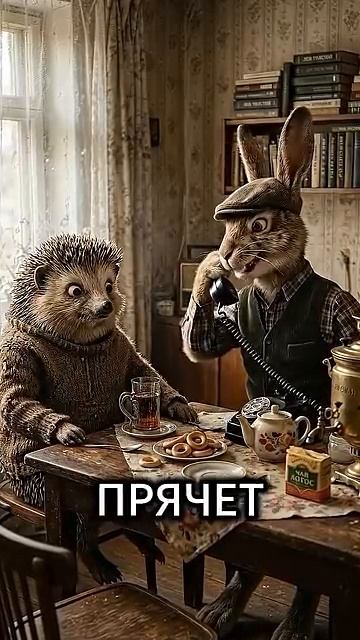 У Ёжика беда. Заяц Решил помочь