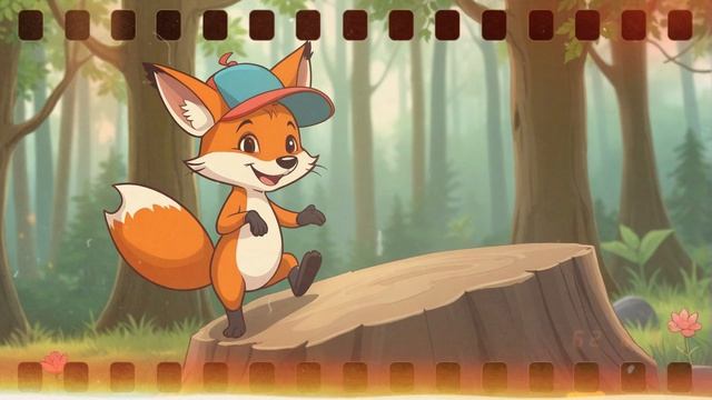 Пёрышко-Хвостик детская песенка про лисёнка