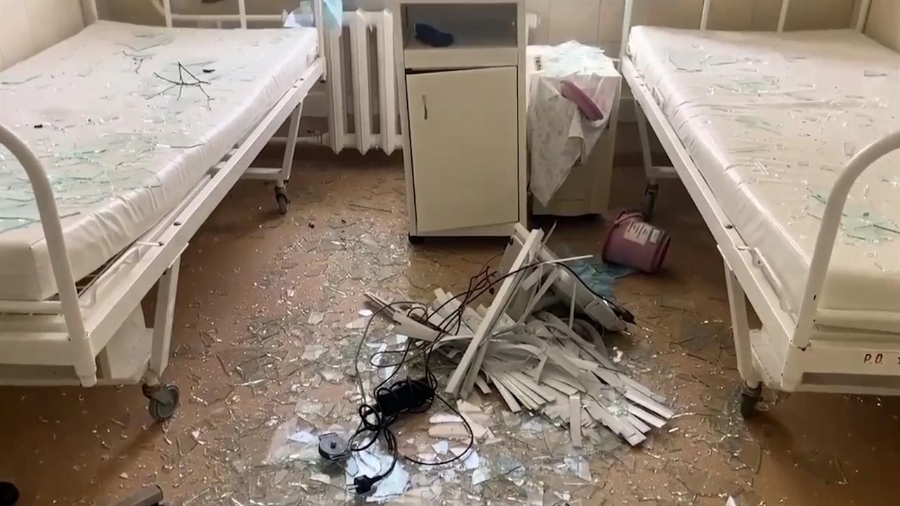Появились кадры последствий атаки БПЛА ВСУ на роддом в Самарской области
