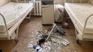 Появились кадры последствий атаки БПЛА ВСУ на роддом в Самарской области.