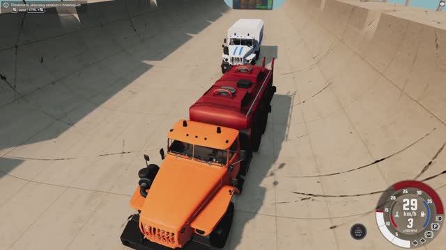 ЭПИЧЕСКАЯ ГОНКА С ГОРЫ НОВЫХ МАШИН ПРИОРА, МЭРТ, УРАЛ И НИССАН