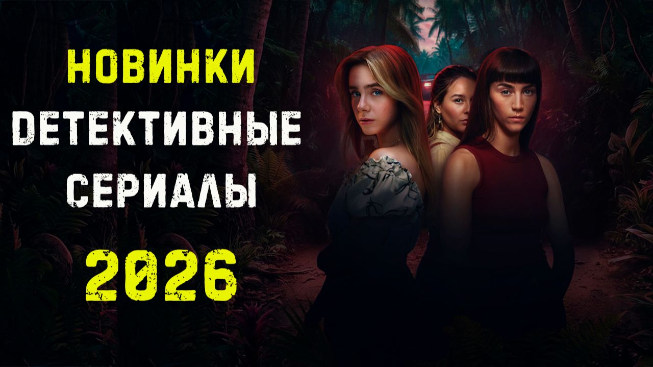 Новые детективные сериалы 2026. Часть 4