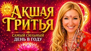 АКШАЯ ТРИТЬЯ - САМЫЙ СИЛЬНЫЙ ДЕНЬ В ГОДУ