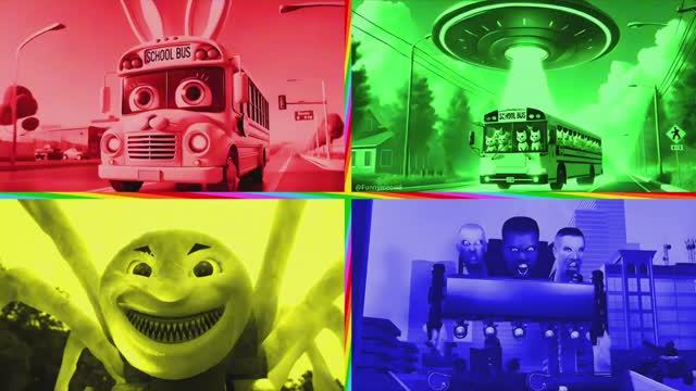 МУЛЬТИК ПРО АВТОБУС Школьный автобус и МОНСТР ЕДОК 🚌 ВЕСЕЛЫЙ ТАНЕЦ и приключения МАШИНОК