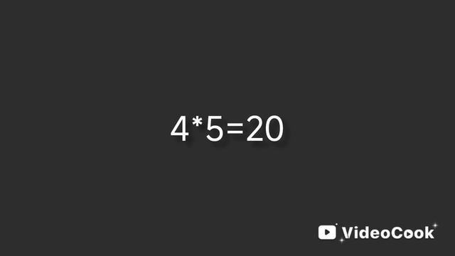 таблица умножения 4