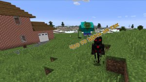 Я пытаюсь убить всех зомби в майнкрафт//Minecraft