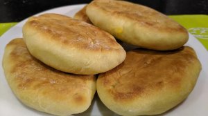 Пирожки без Жарки, без Духовки, без Дрожжей. Тесто Бомба на скорую руку для пирожков на сковороде