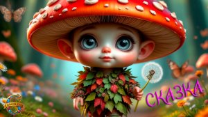 Как веселые Грибочки  построили лодку с парусом