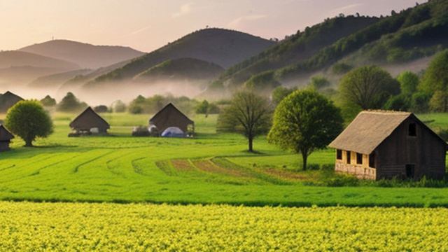 Звук природы. Птицы. Камышовка гавайская летом в деревне