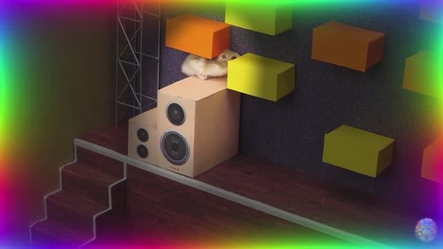 Приключение отважного хомячка, побег из лабиринта! часть 5