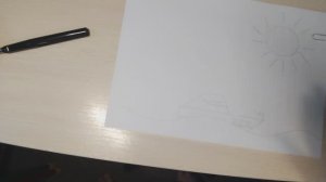 Рисуем корабль в море при помощи карандаша и линейки!