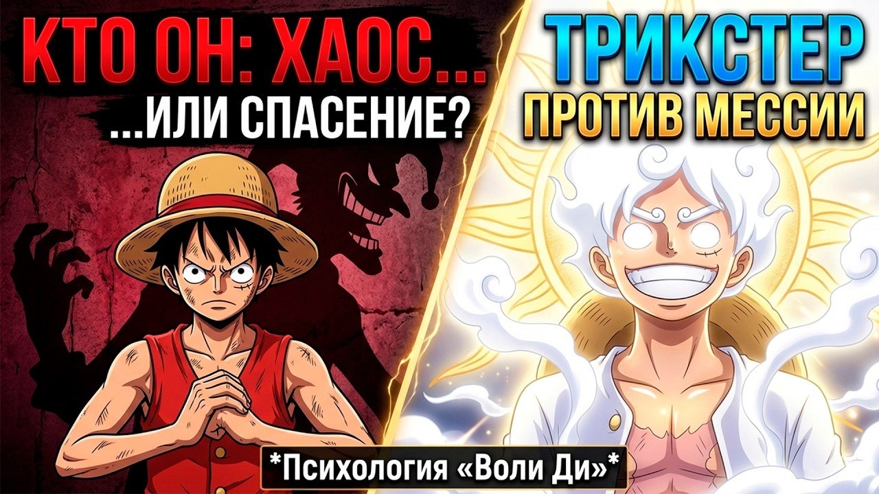 [Anicomics]ГЕРОЙ ИЛИ БЕЗУМЕЦ? Психоанализ Луффи, который изменит ваш взгляд