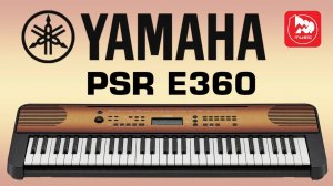 YAMAHA PSR-E360DW - синтезатор для обучения