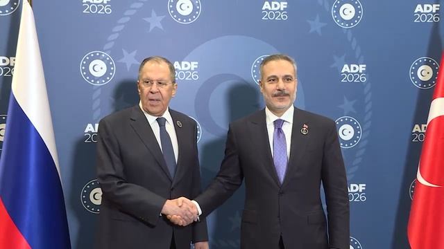 С.Лавров и Х.Фидан, Анталья, 18 апреля 2026 года