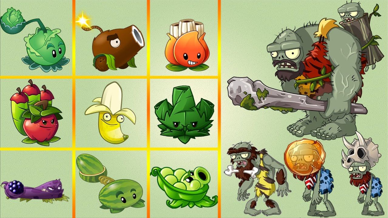 Зомби против растений Plants Vs Zombies ПвЗ Растения против Зомби PvZ Fusion Битва прохождение топ