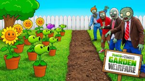 Зомби против растений Plants vs Zombies ПвЗ Растения против Зомби PvZ Fusion Битва прохождение