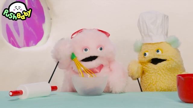 MOKETTO  Cake  Puppet PushBaby Official