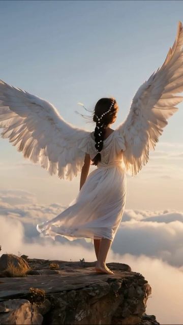 Крылья ангела: мечты и свобода #ангел #красота #вдохновение