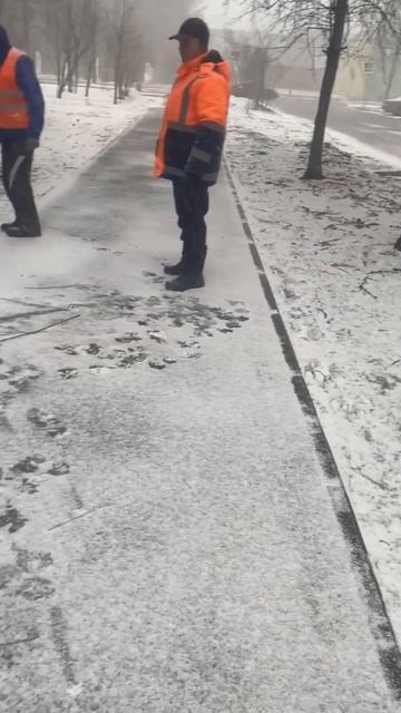 🌨️17.4.2026 Апрель забыл, что он весна. #мояработа #весна2026 #первомайка #новосибирск #сибирячка