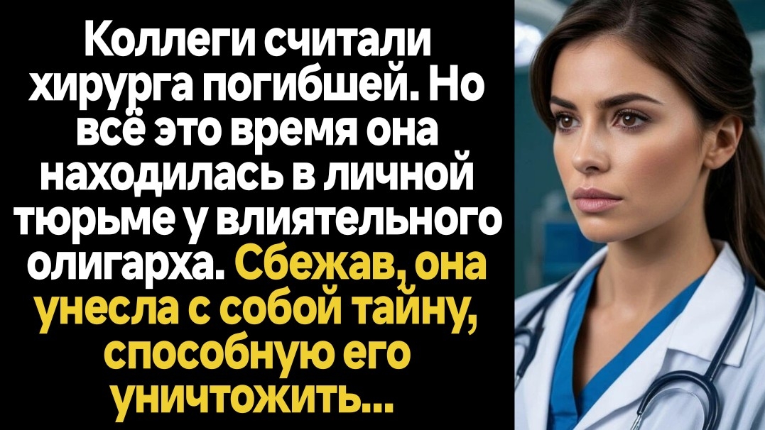 ИСТОРИИ ИЗ ЖИЗНИВсе считали хирурга погибшей но её выкрал влиятельный олигарх и использовал