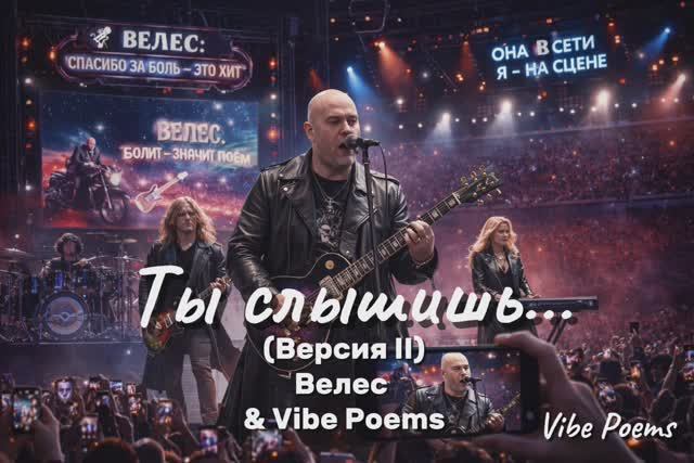 Ты слышишь… (Версия II) Велес & Vibe Poems