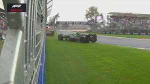 Формула 1. Авария Бортолето на ГП Австралии 2025 (гонка)