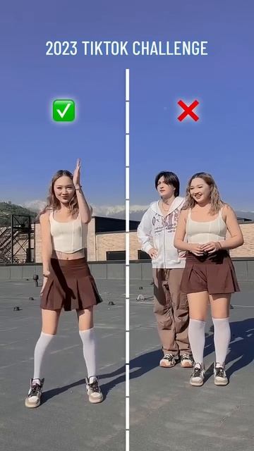 2023 TikTok challenge 😜 #DreamTeam #TikTok #Shorts #TiktokTrend #Trending #ytshorts #tiktokvideo