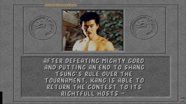 Концовка Mortal Kombat 1 (1992) #4 Лю Канг