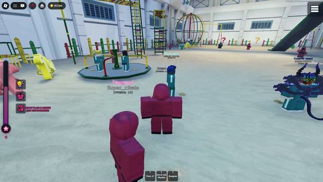 Ink Game на пк  за охраника
часть 1