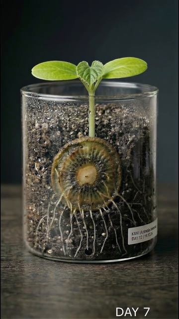 Как вырастить киви за 55 дней
